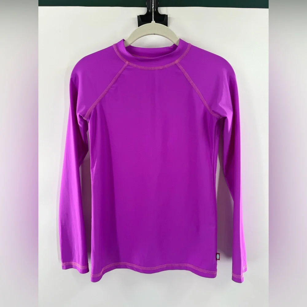 EUC City Threads Deep Purple Rashguard - Picture 5 of 9